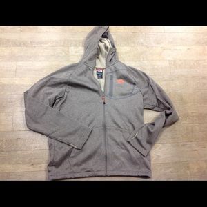 North face men’s full zip hood jacket - sz medium